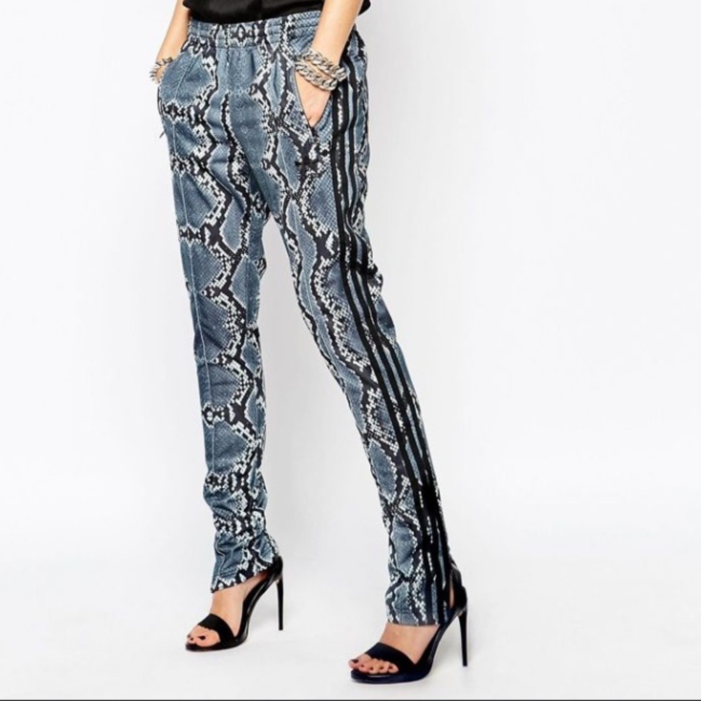 Adidas Snakeskin Slim Super Girl Training Pants AB2099